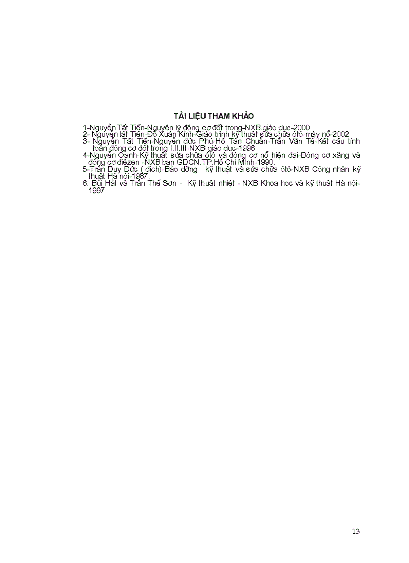 image for page TÀI LIỆU Sách hướng dẫn giáo viên KIỂM TRA TÌNH TRẠNG KỸ THUẬT ĐỘNG CƠ VÀ ÔTÔ