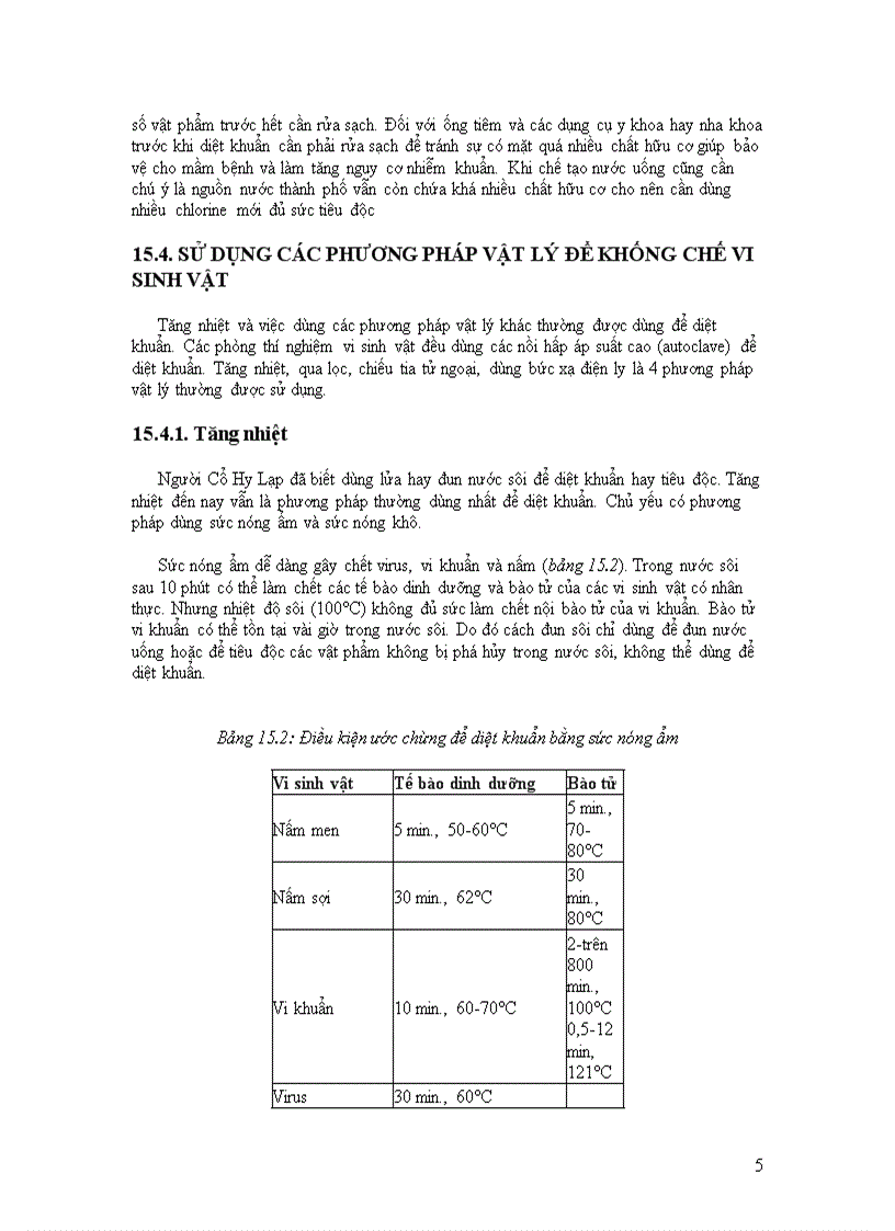 image for page Ức chế vi sinh vật bằng các tác nhân vật lý và hóa học