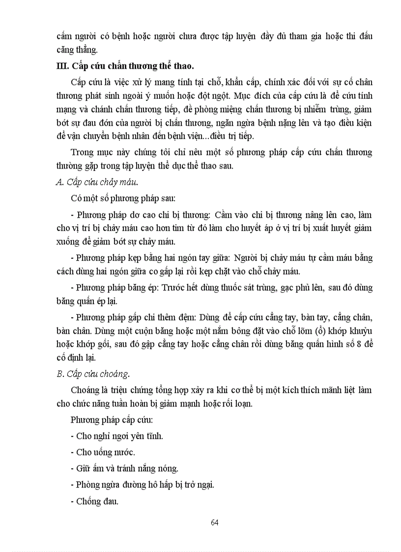 image for page Giáo trình môn giáo dục thể chất