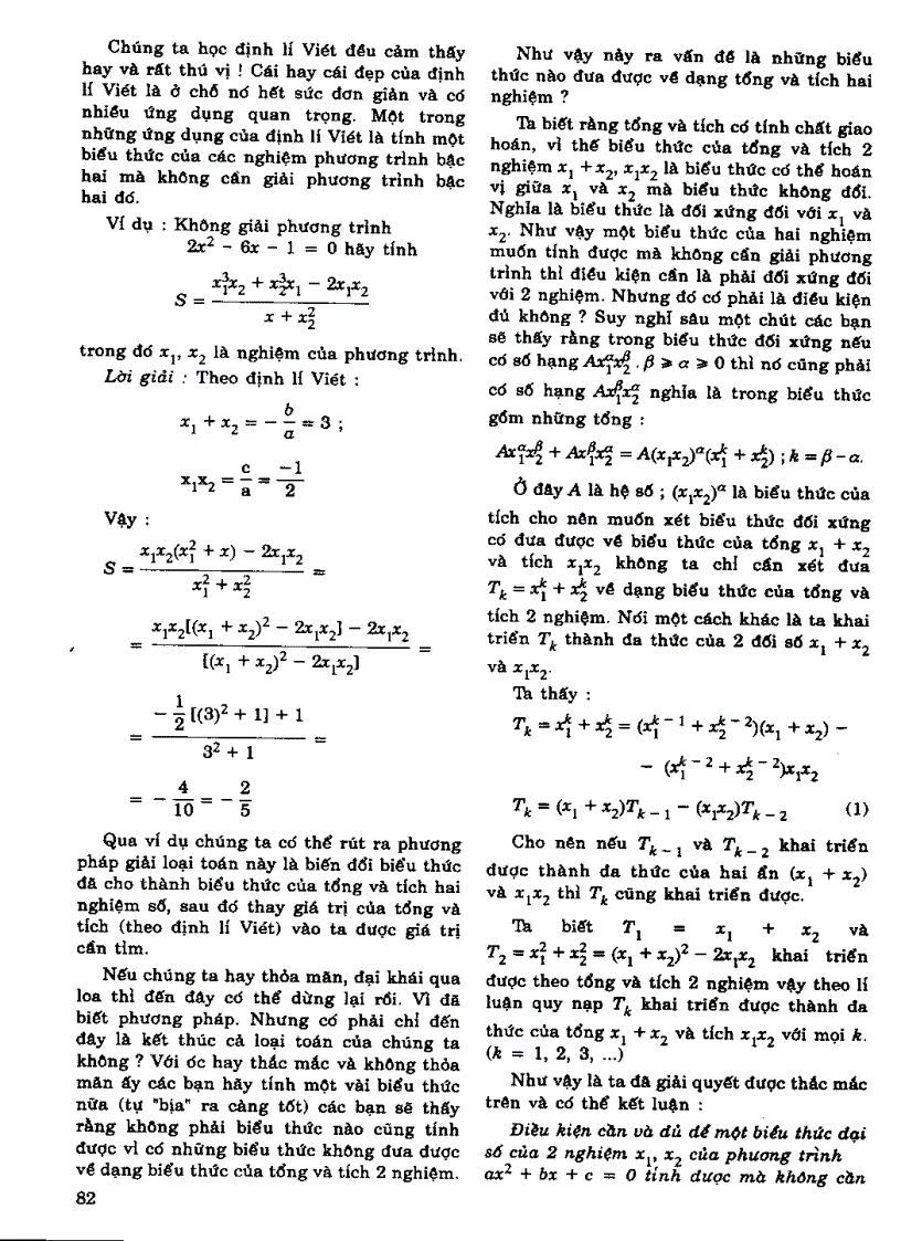image for page Tuyển tập 30 năm Tạp Chí Toán Học và Tuổi Trẻ part1 4
