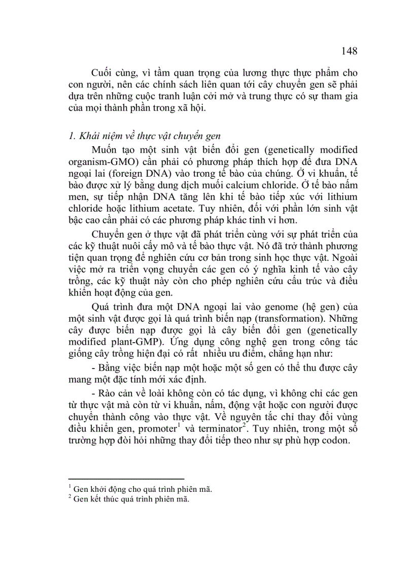 image for page Công nghệ chuyển gen ở Thực vật