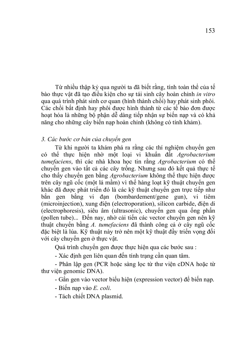 image for page Công nghệ chuyển gen ở Thực vật