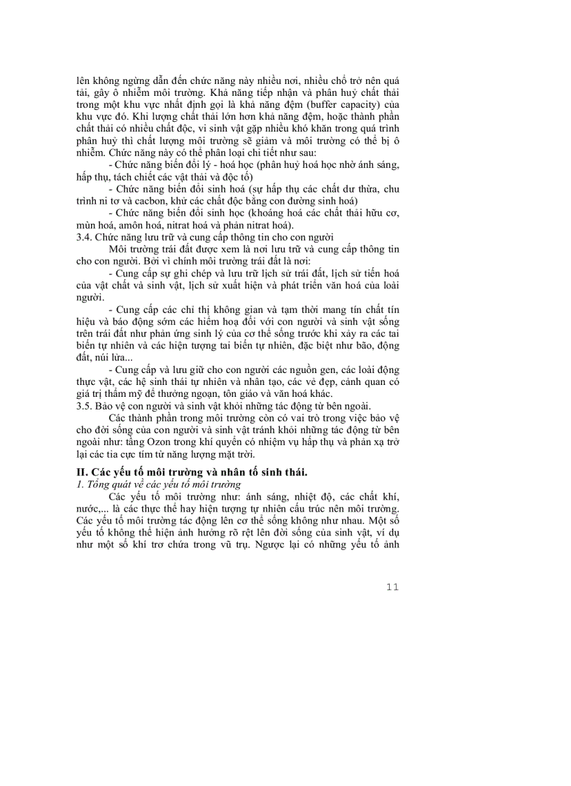image for page Môi trường và các yếu tố sinh thái