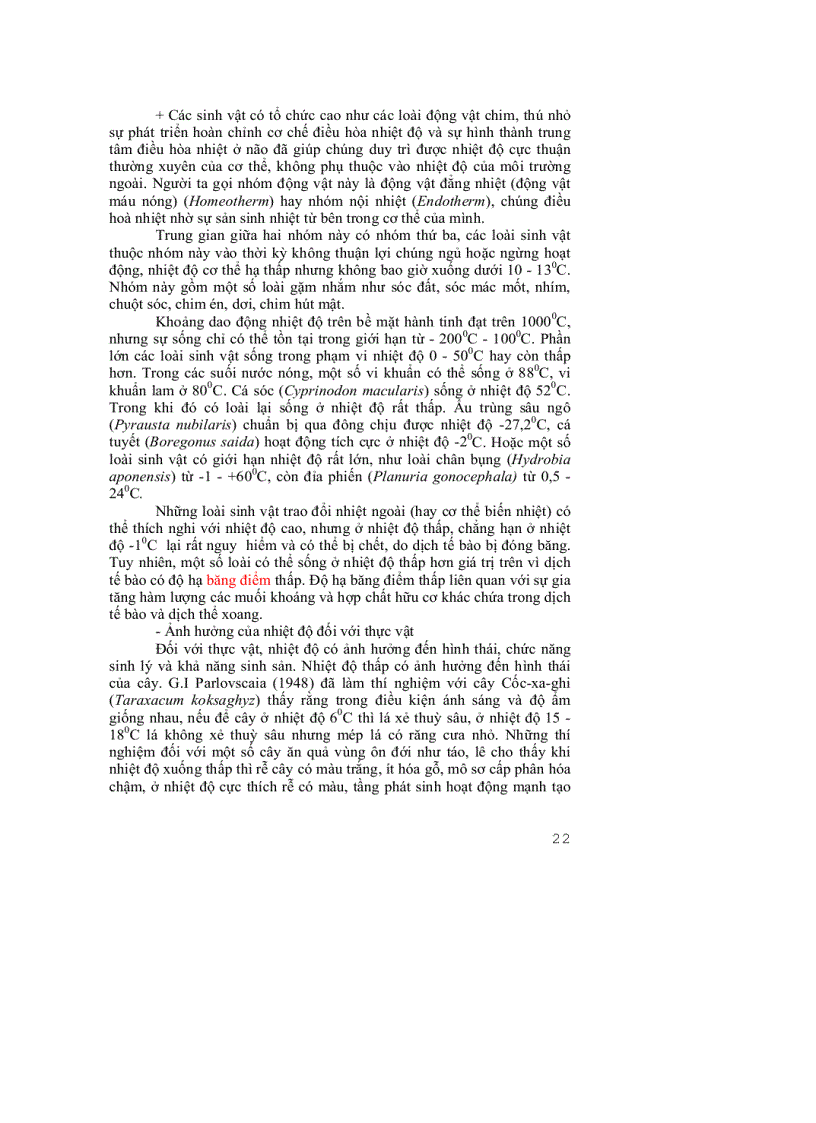 image for page Môi trường và các yếu tố sinh thái