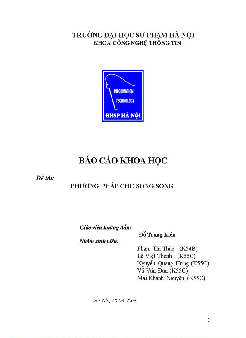 image for page Phương pháp chc song song