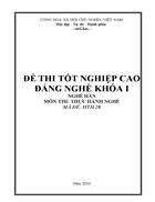 Đề thi nghề hàn 28