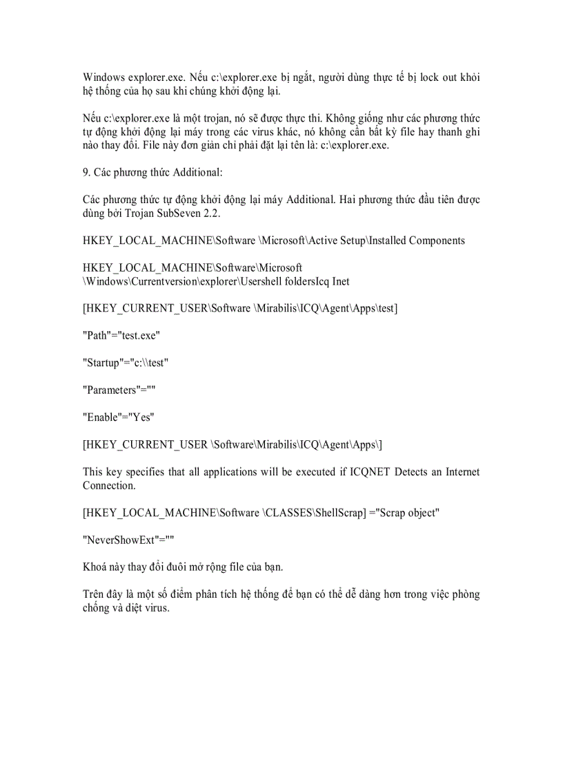 image for page Một số cách nhận biết và phân tích Virus khi hệ thống bị nhiễm