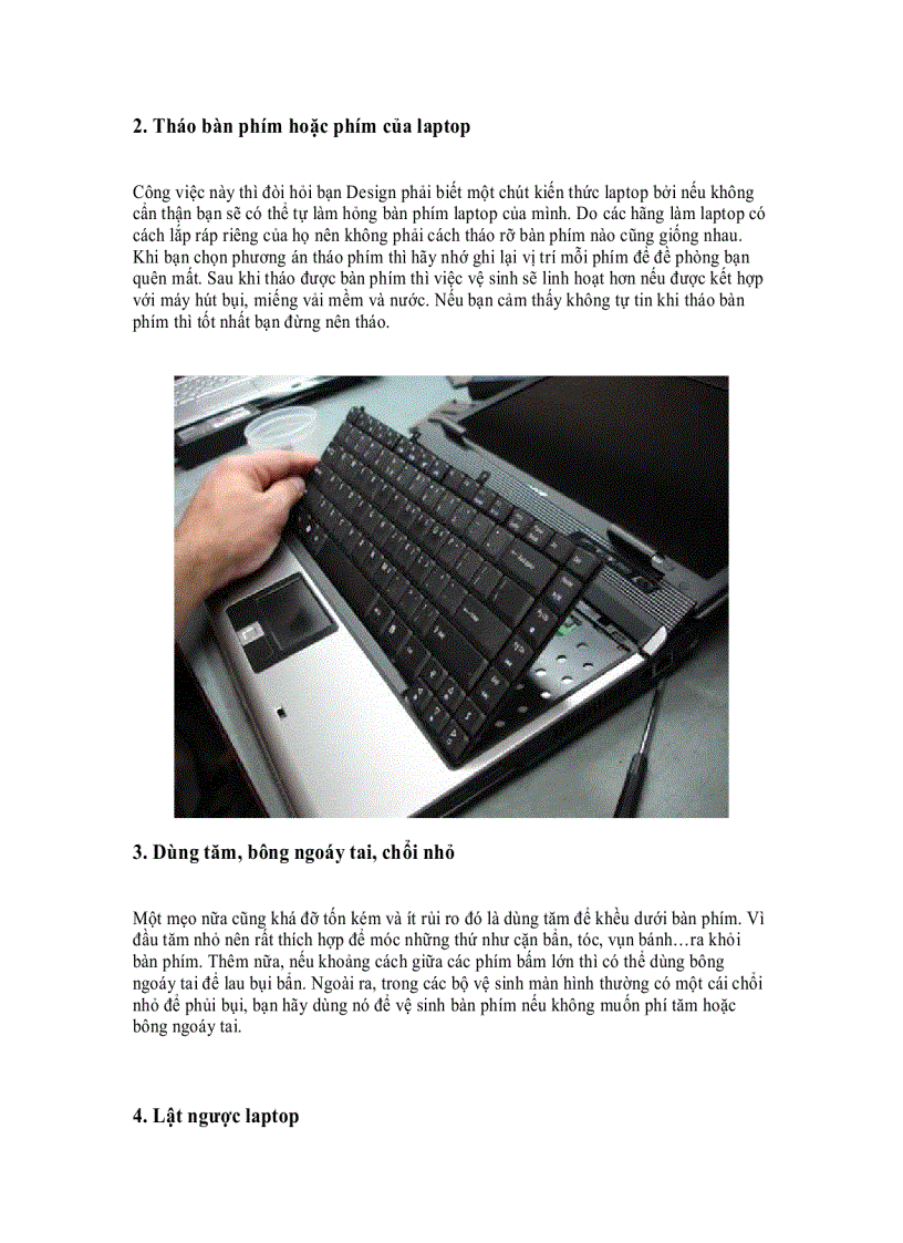 image for page 5 cách tốt nhất vệ sinh bàn phím laptop