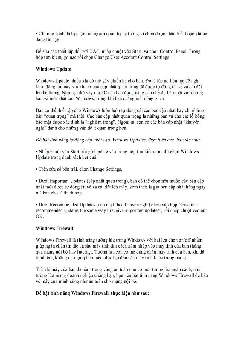 image for page Tăng cương bảo mật trong windows 7 với 5 bước đơn giản