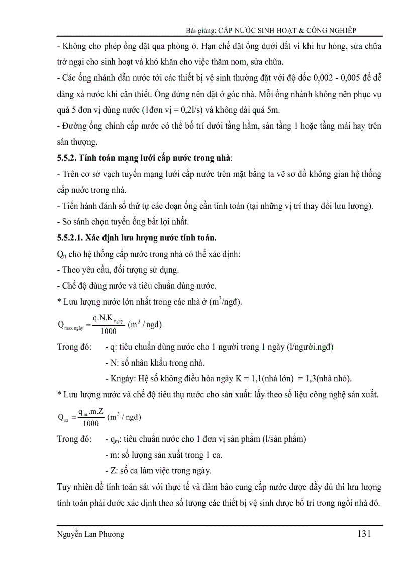 image for page Hệ thống cấp nước trong nhà