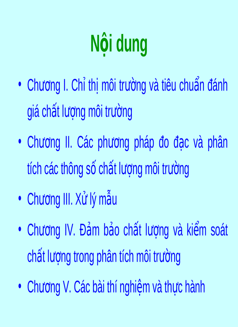 Phân tích môi trường