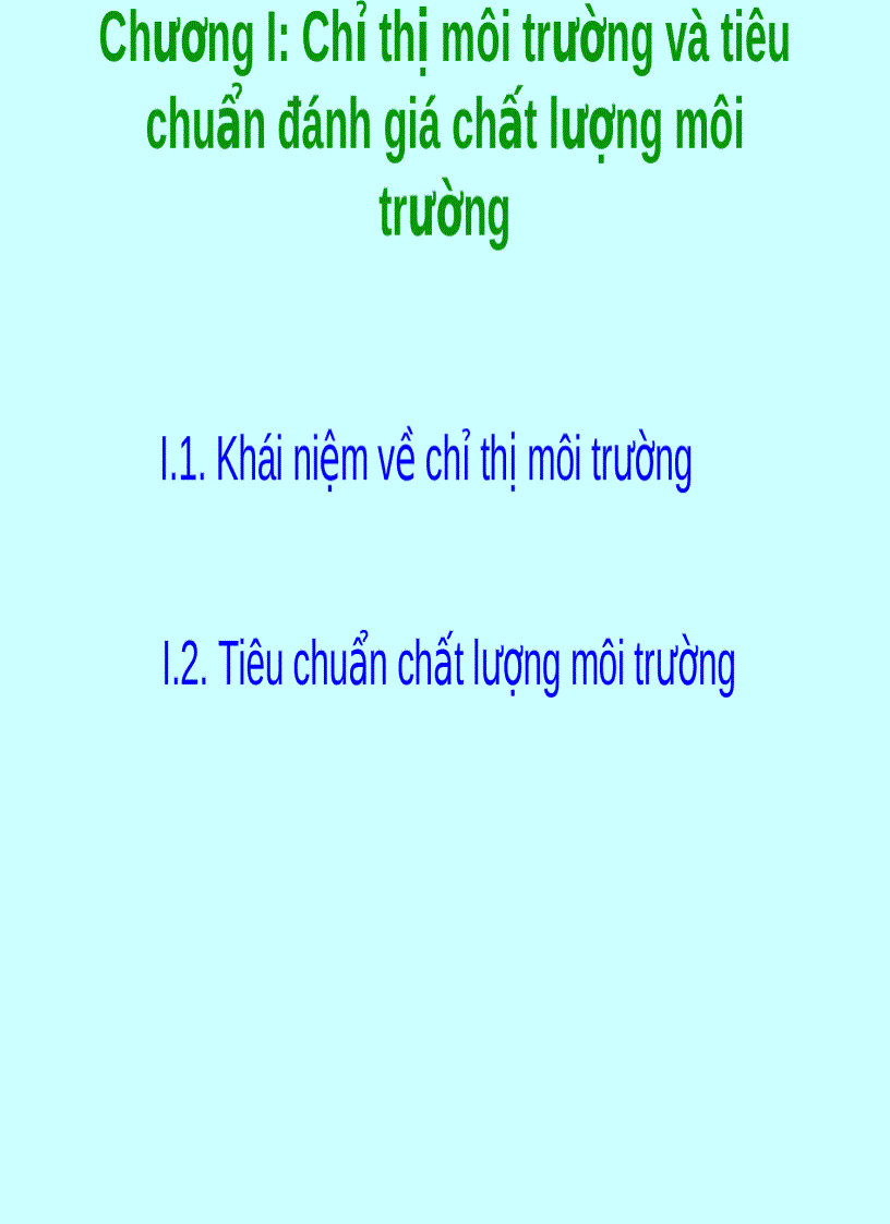 Phân tích môi trường