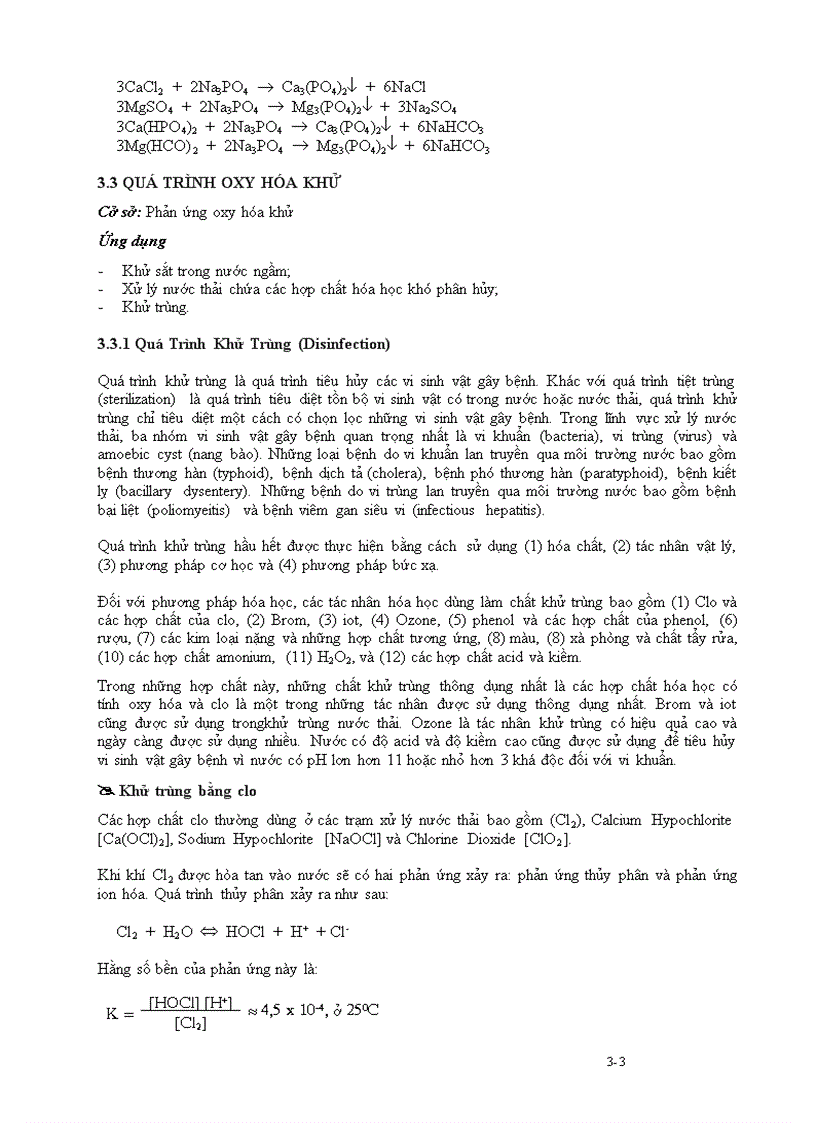 image for page Cơ sở các quá trình xử lý hóa học quá trình trung hòa