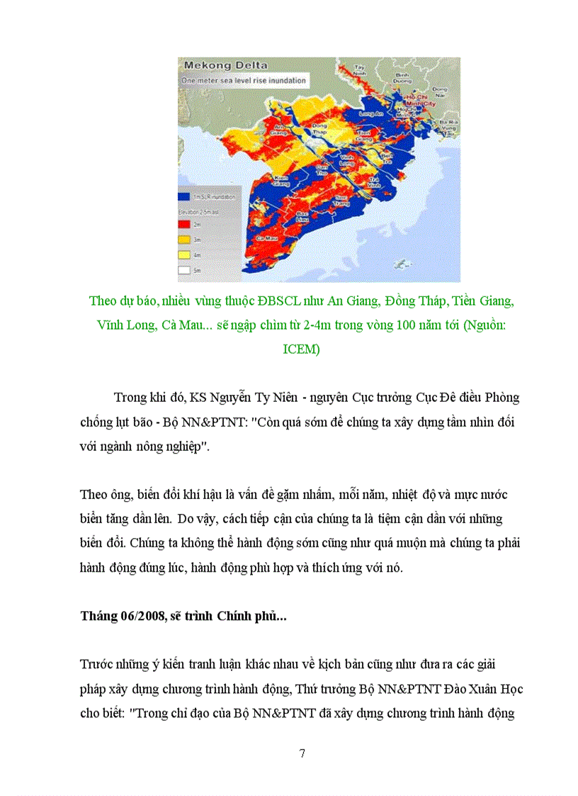 image for page Ảnh hưởng của biến đổi khí hậu đối với việt nam