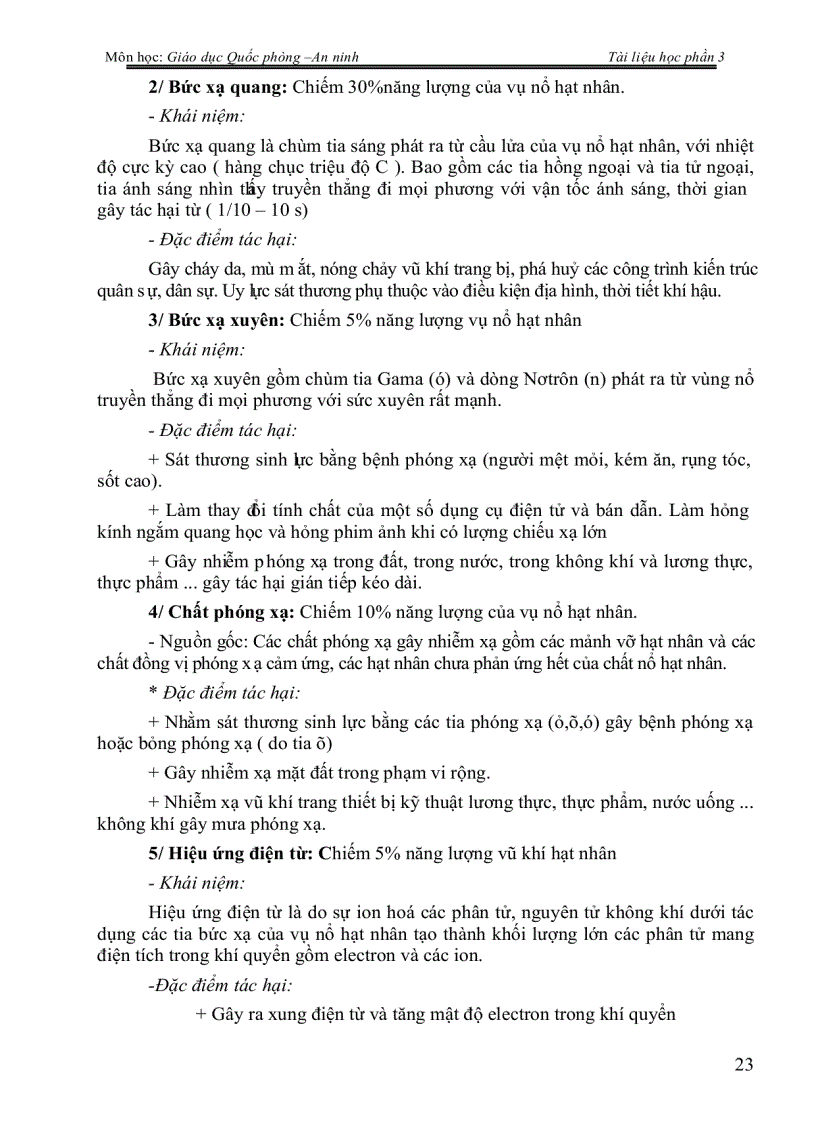 image for page Giáo trình học phần 3 môn giáo dục quốc phòng