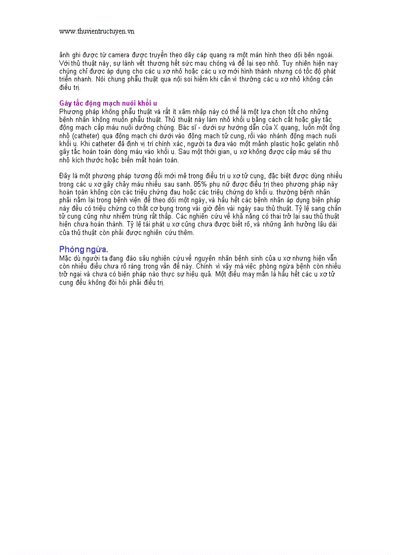 image for page U xơ tử cung