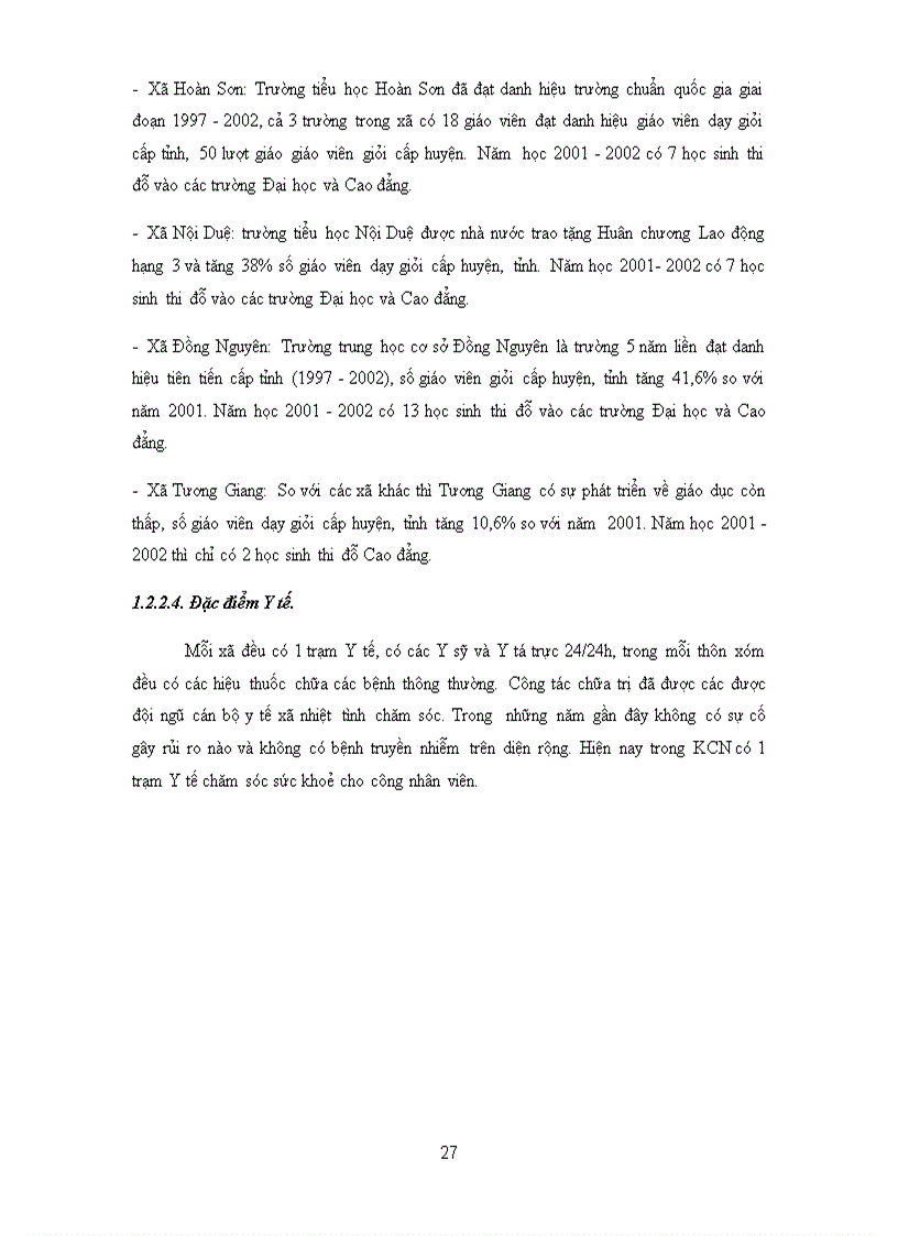 image for page Những vấn đề chủ yếu đánh giá tác động môi trường và một số kiến nghị về bảo vệ môi trường khu công nghiệp tiên sơn