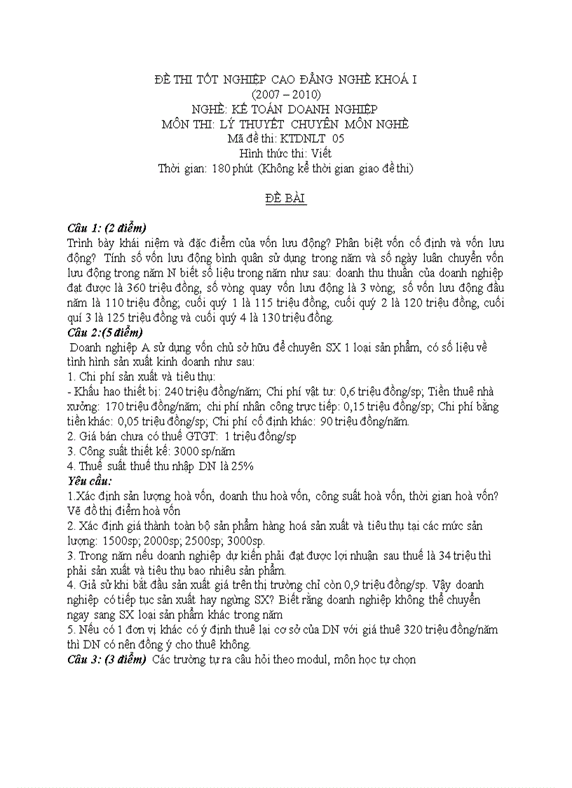 image for page Đề thi lý thuyết kế toán doanh nghiệp 13