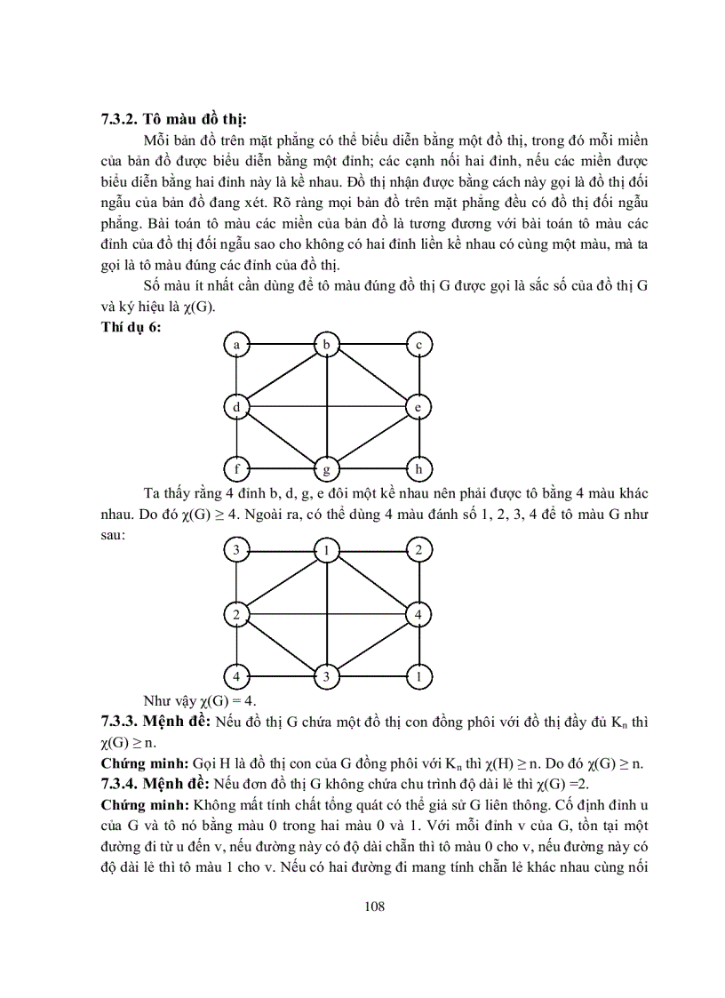 image for page Đồ thị phẳng và tô màu đồ thị
