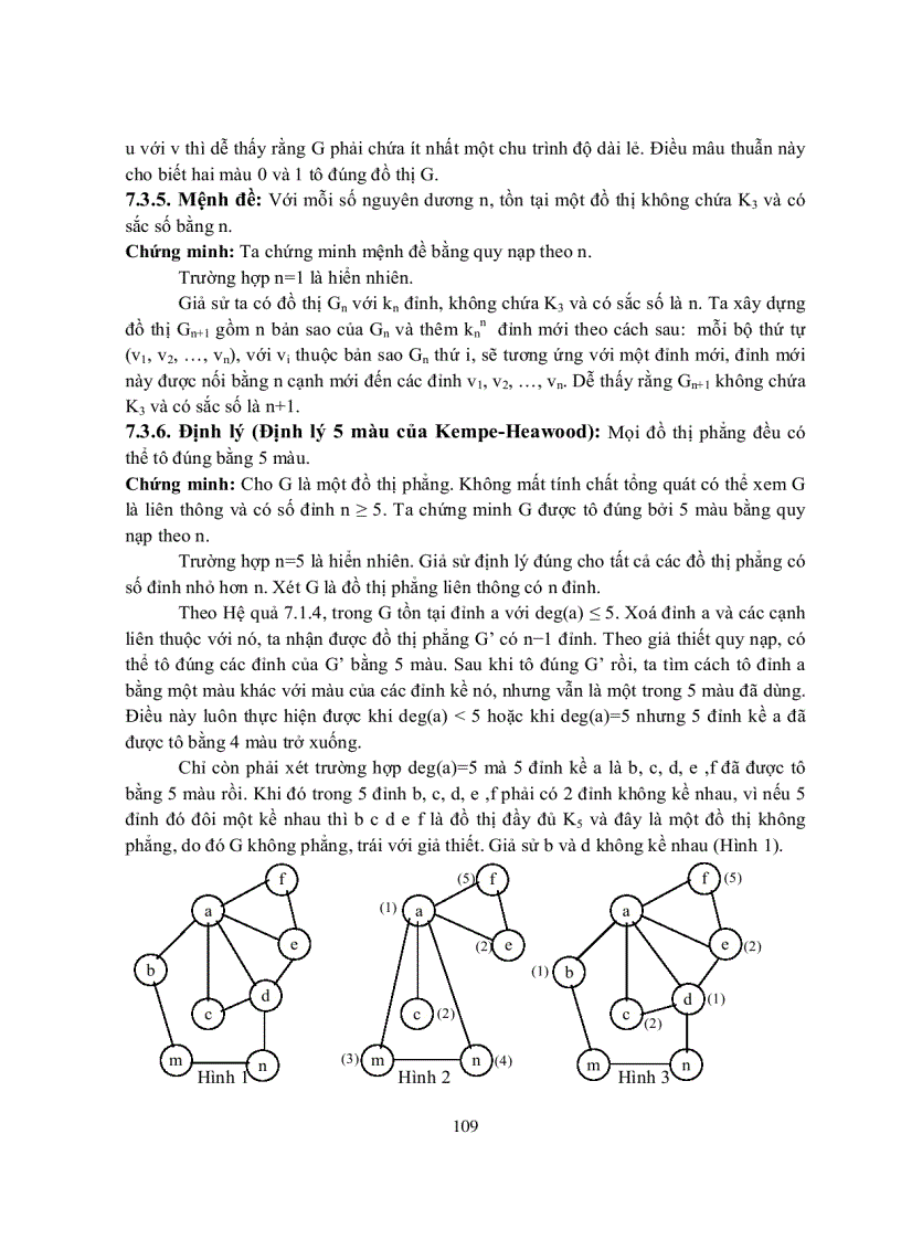 image for page Đồ thị phẳng và tô màu đồ thị