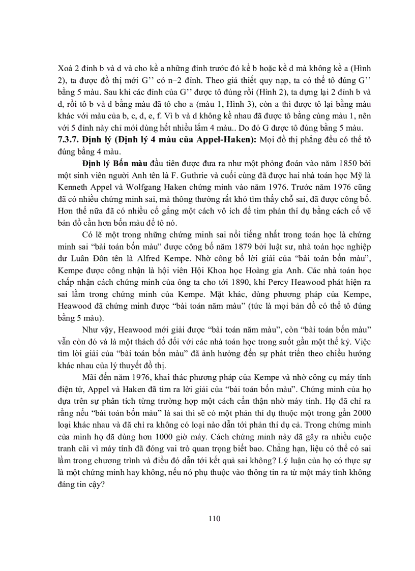 image for page Đồ thị phẳng và tô màu đồ thị