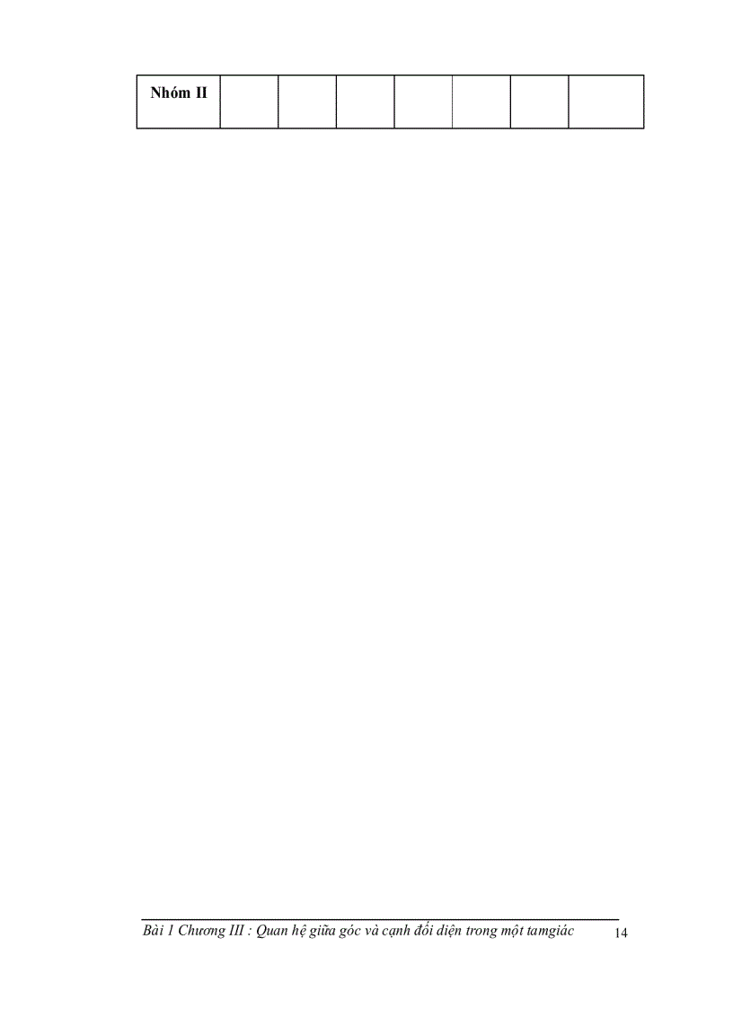 image for page Quan hệ giữa góc và cạnh đối diện trong một tam giác I