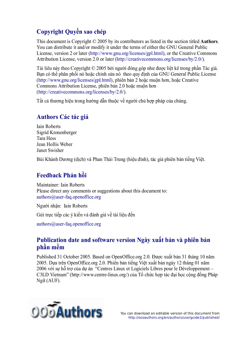 image for page Sử dụng biểu mẫu trong Writer