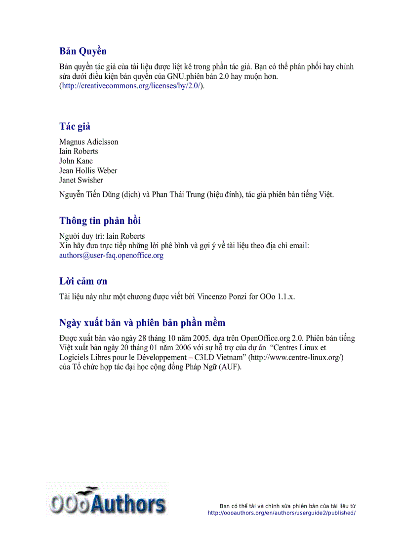 image for page Làm việc với bảng OpenOffi ce org