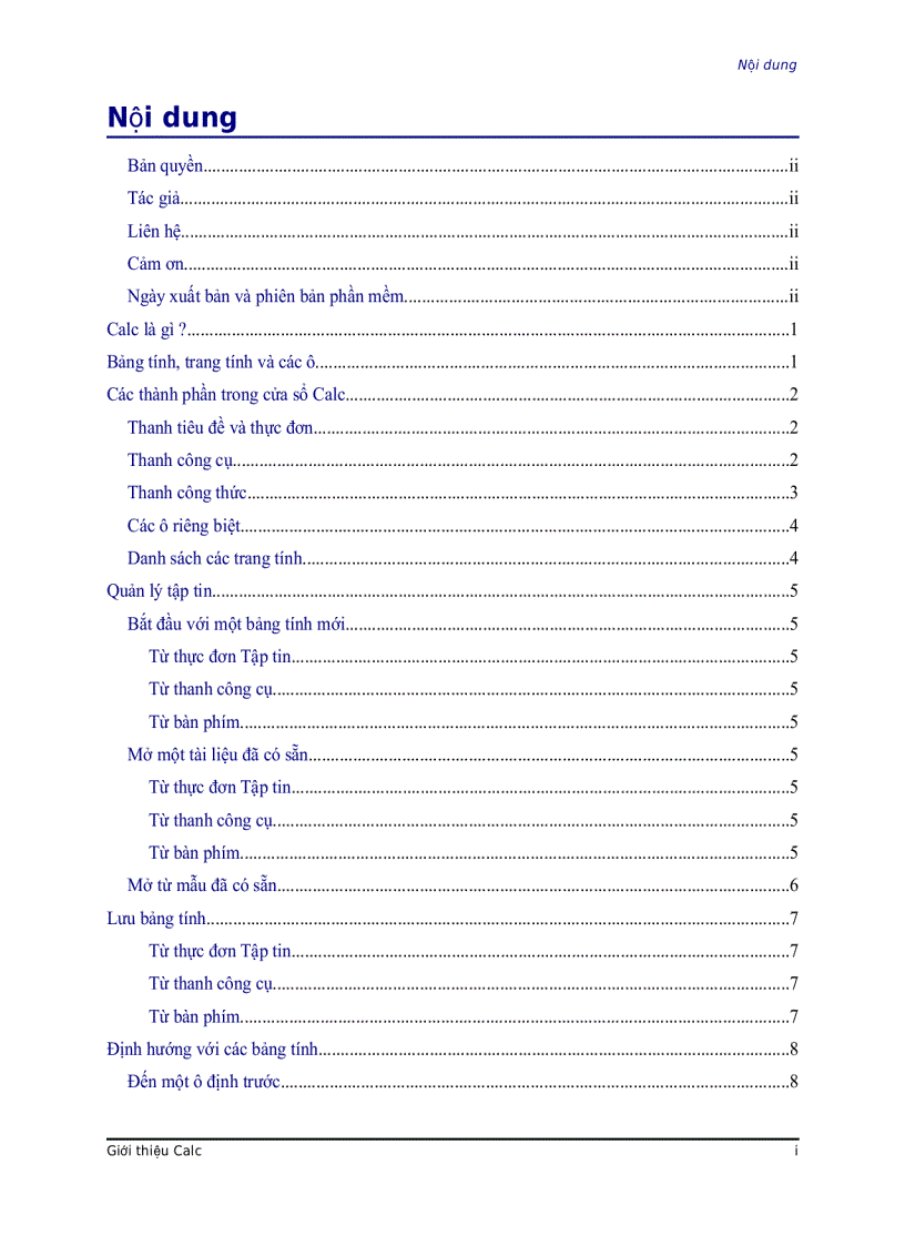 image for page Sử dụng bảng tính trong Ope nOffi ce org