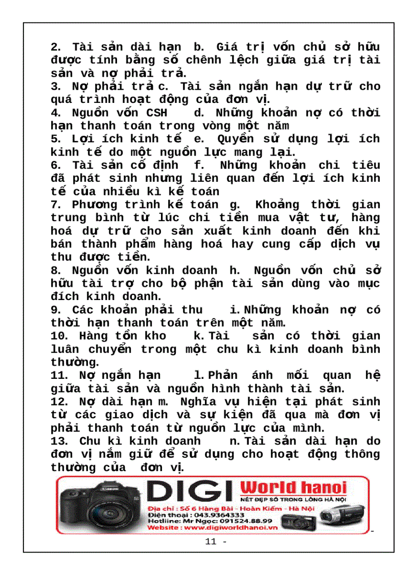 image for page Bài tập nguyên lý kế toán 6