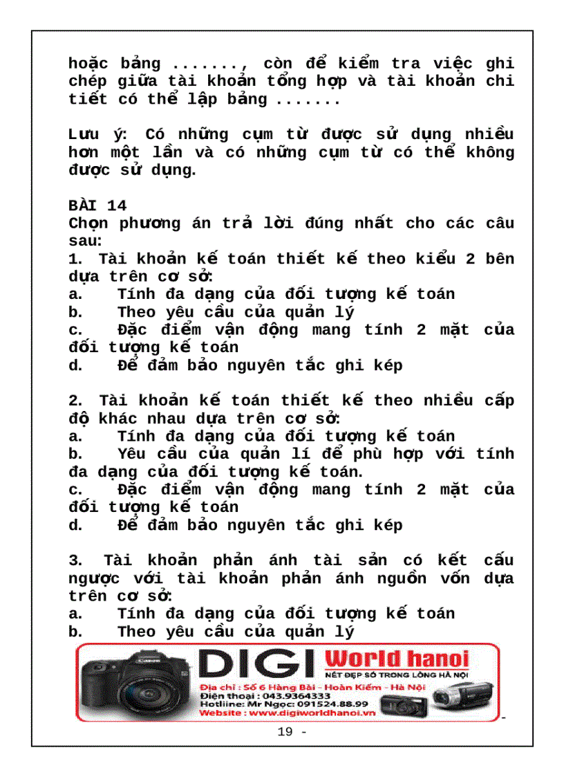 image for page Bài tập nguyên lý kế toán 6