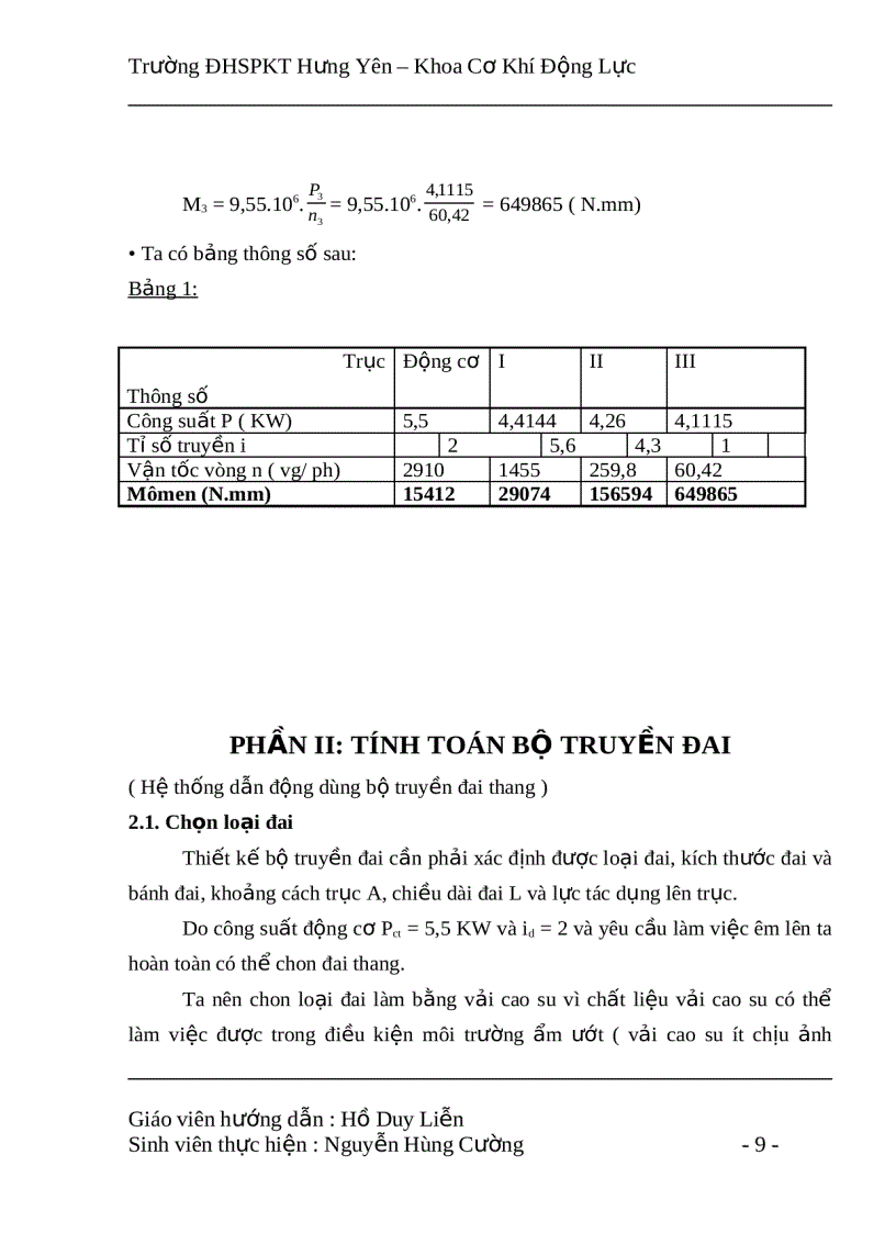 image for page Đồ án chi tiết máy Thiết kế hệ thống dẫn động băng tải