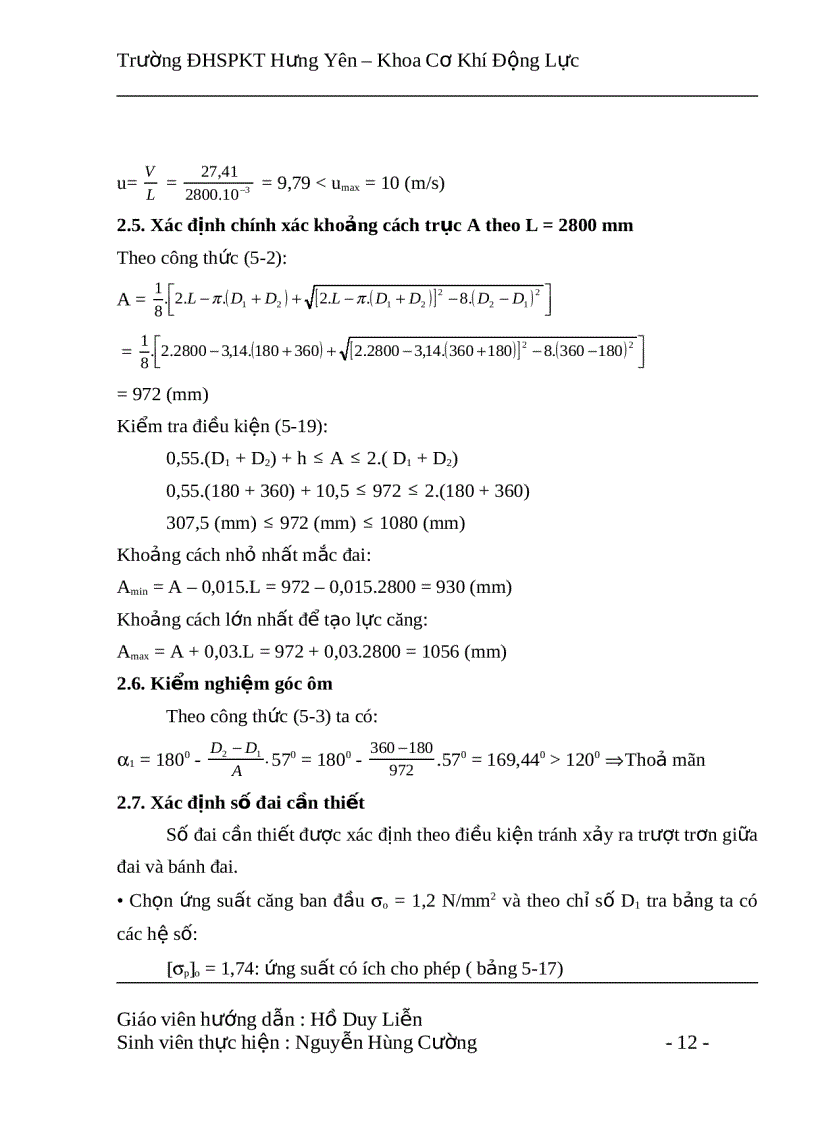 image for page Đồ án chi tiết máy Thiết kế hệ thống dẫn động băng tải