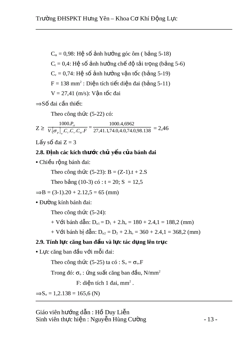 image for page Đồ án chi tiết máy Thiết kế hệ thống dẫn động băng tải