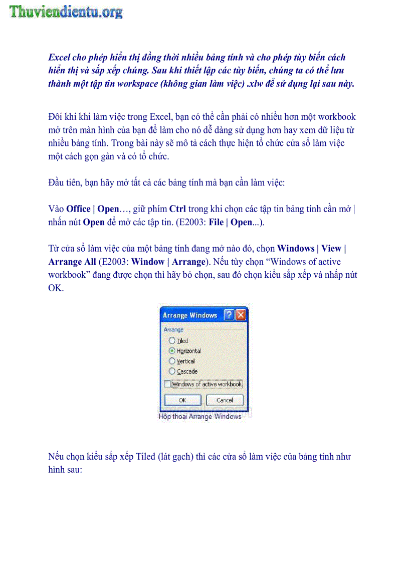 image for page Những tuyệt chiêu trong Excel