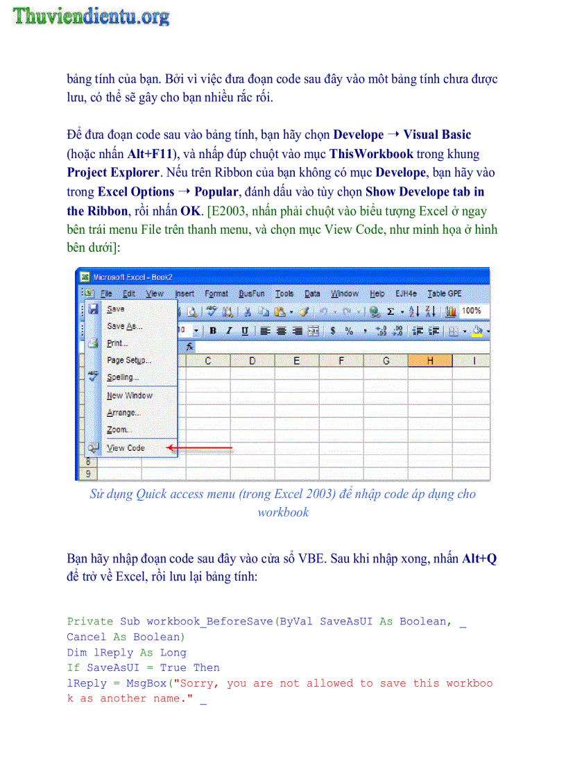 image for page Những tuyệt chiêu trong Excel