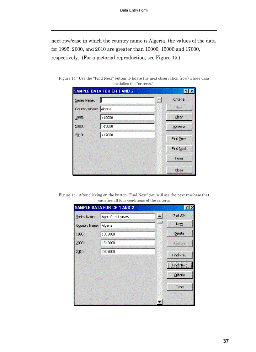 image for page Managing Tabulating Data in Excel