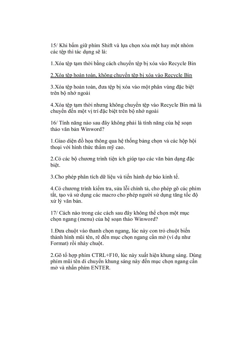 image for page Kiến thức cơ bản về word