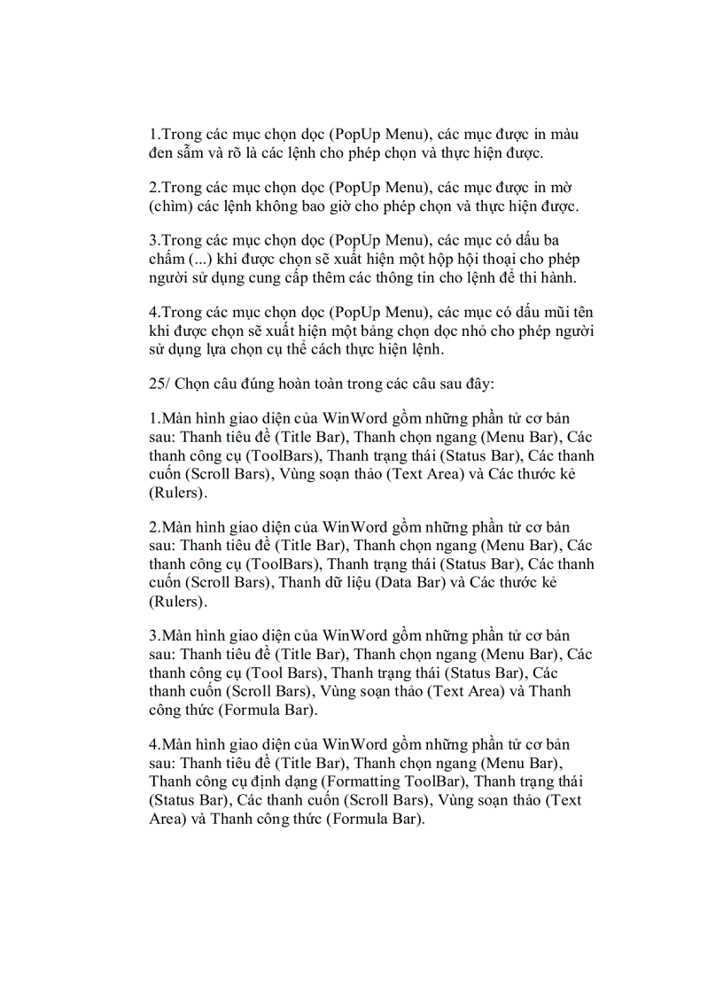 image for page Kiến thức cơ bản về word