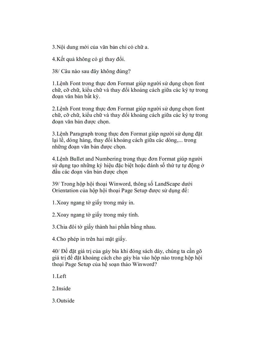 image for page Kiến thức cơ bản về word