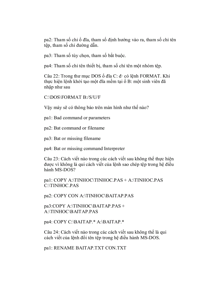 image for page Kiến thức cơ bản về word