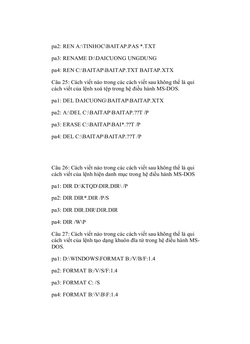 image for page Kiến thức cơ bản về word