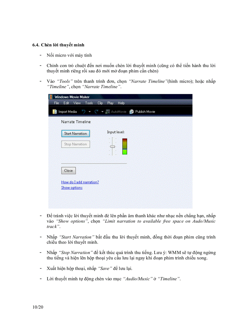 image for page Hướng dẫn sử dụng Windows Movie Maker