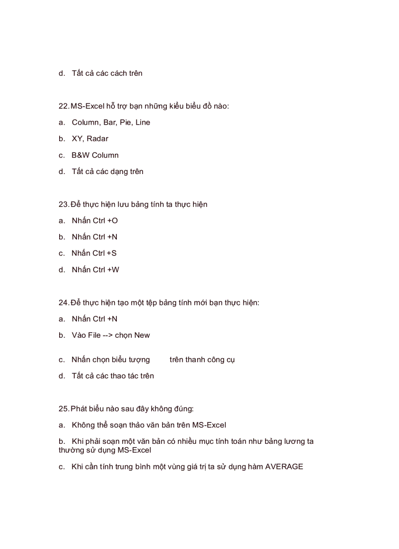 image for page Câu hỏi trắc nghiệm sử dụng windows