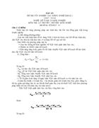 Đáp án lý thuyết kế toán doanh nghiệp 1