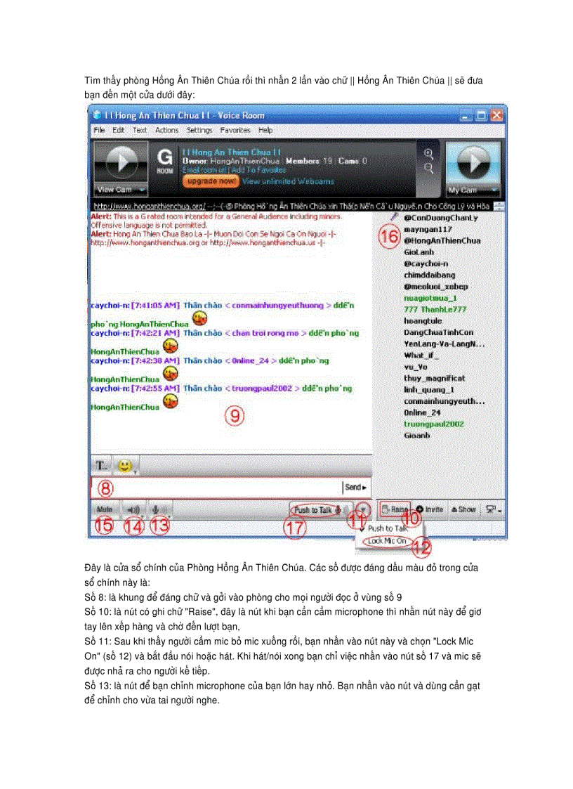image for page Hướng dẫn dùng phần mềm Paltalk