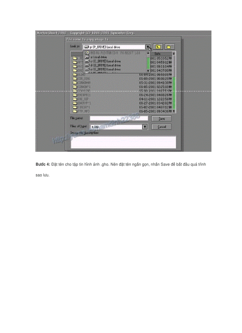 image for page Hướng dẫn chi tiết sao lưu và phục hồi hệ thống bằng Norton Ghost