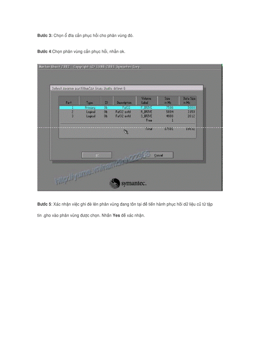 image for page Hướng dẫn chi tiết sao lưu và phục hồi hệ thống bằng Norton Ghost