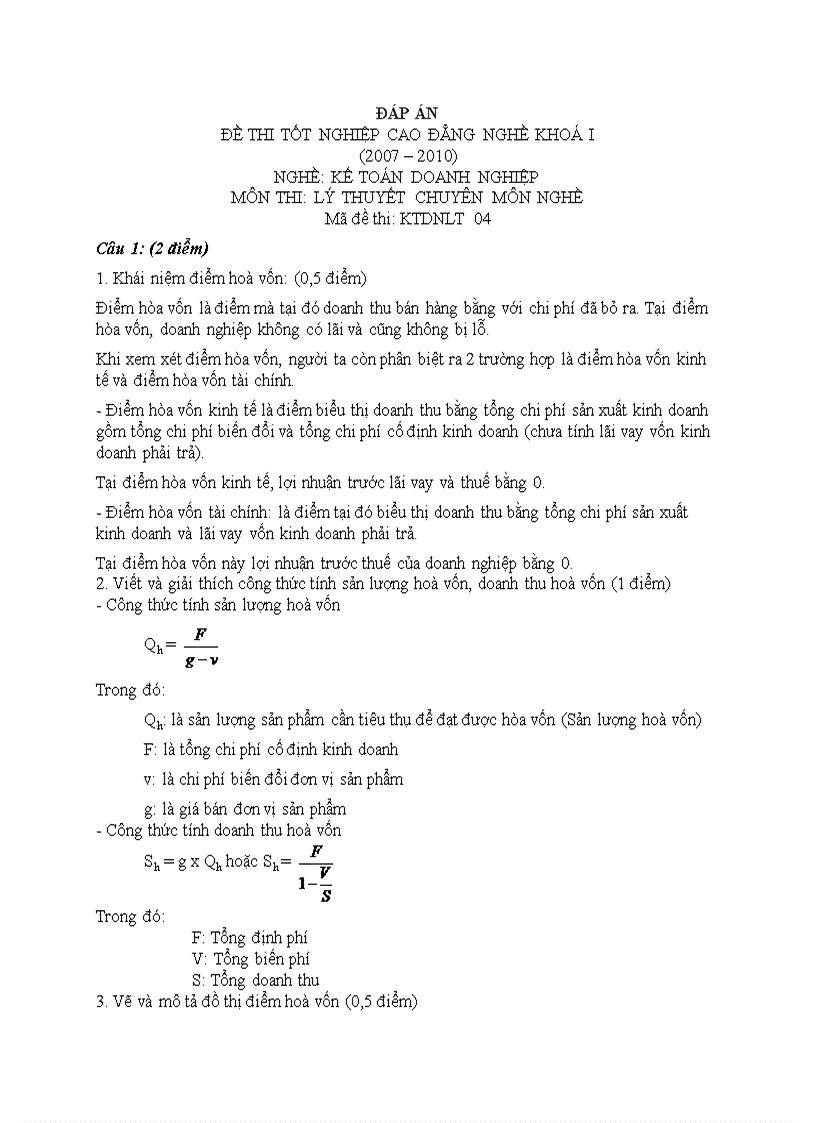 image for page Đáp án lý thuyết kế toán doanh nghiệp 16