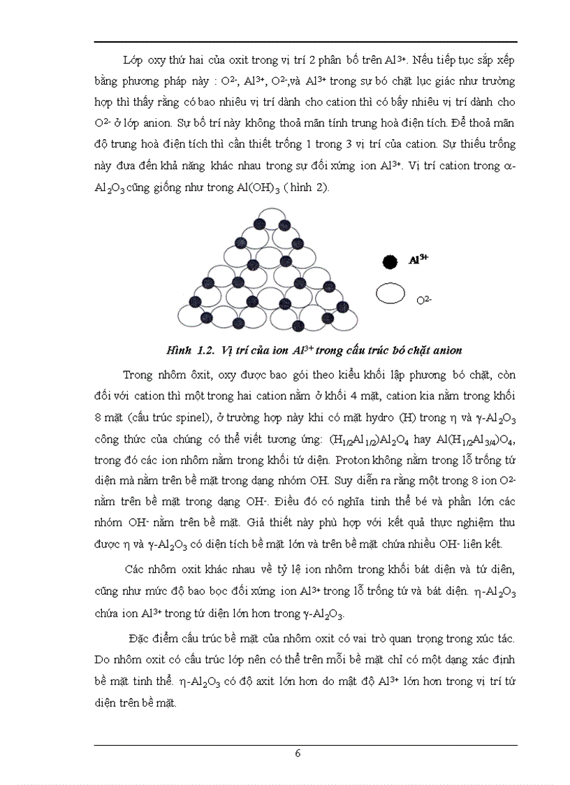 image for page Điều chế nhôm oxyt có bề mặt riêng cao ứng dụng làm chất mang xúc tác